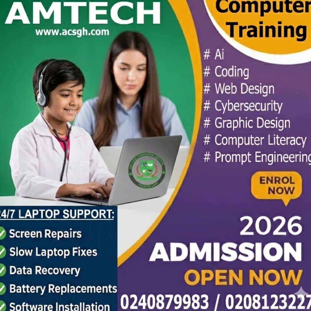 computer training school in Koforidua, Ghana